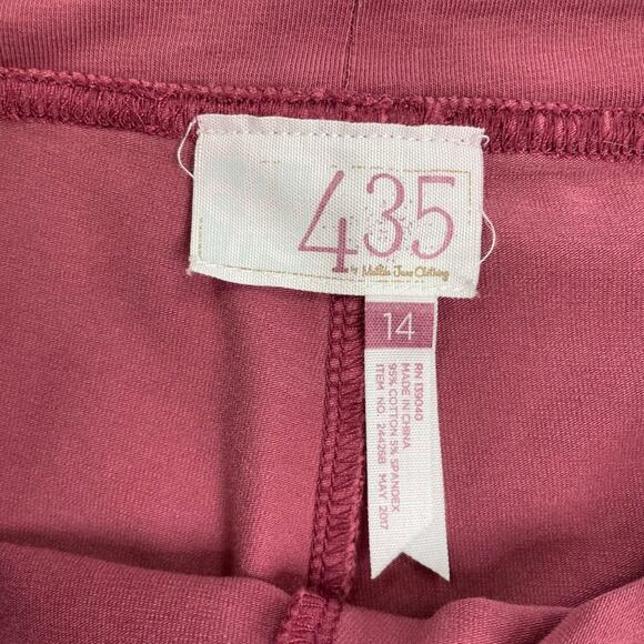 Matilda Jane Mauve Pink Quilted Legging Girls 14 - Picture 6 of 8